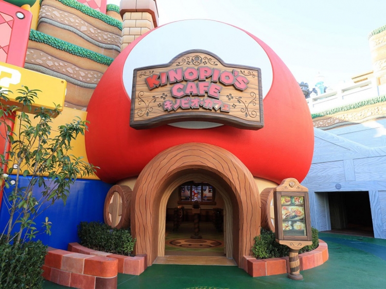 Super Nintendo World: mappa definitiva e cibo a tema al Kinopio Cafe