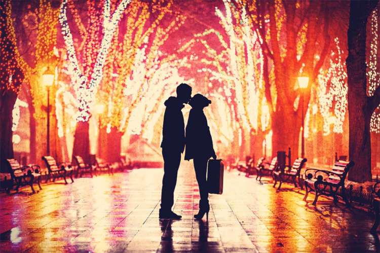 'L'Alleanza degli uomini impopolari' protesta contro il Natale romantico