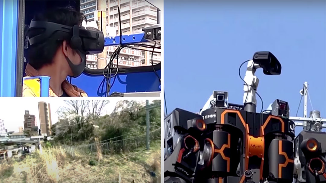 Compagnia ferroviaria giapponese utilizza un 'robottone' 