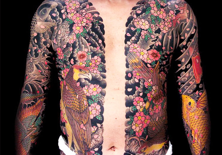 I 10 tatuaggi Irezumi più comuni all'interno della Yakuza