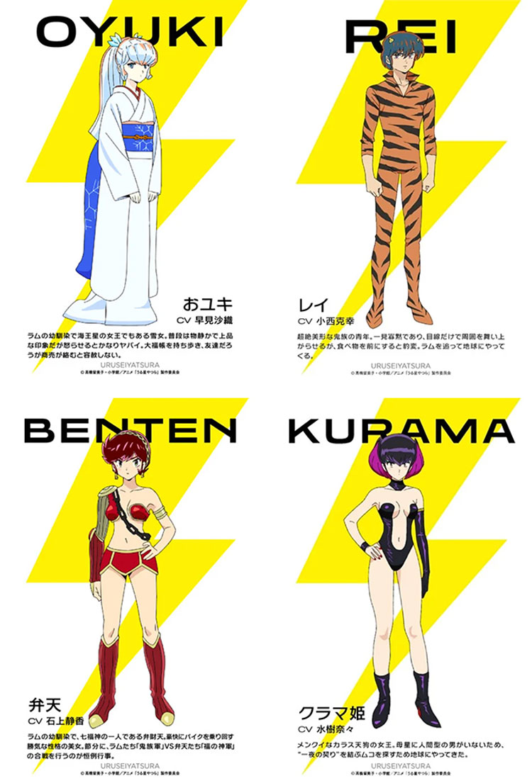 Il nuovo anime di Lamù 'Urusei Yatsura All Stars' 