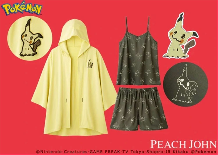 Comparsa in Giappone una collezione ufficiale di intimo e lingerie dei Pokémon 