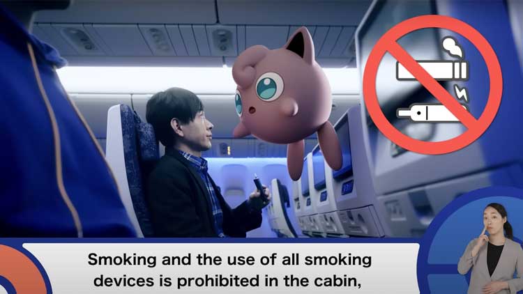 I Pokémon protagonisti del nuovo video sulla sicurezza a bordo dei voli ANA!