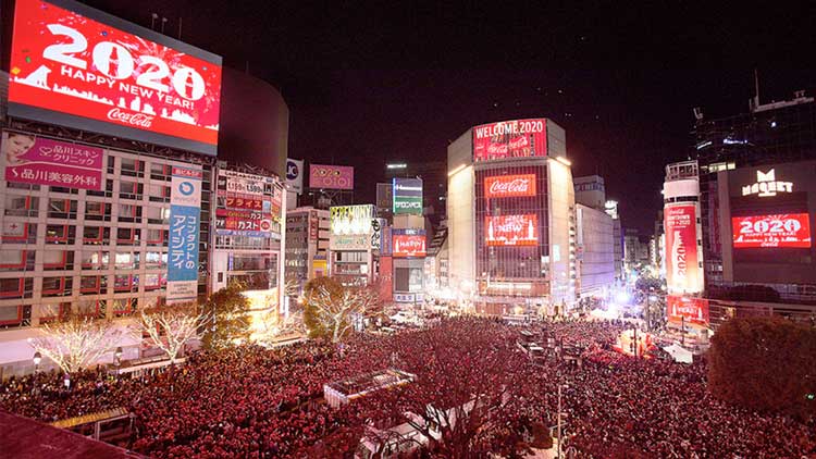 Tokyo mantiene la cancellazione della notte di Capodanno a Shibuya